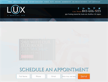 Tablet Screenshot of luxhhi.com